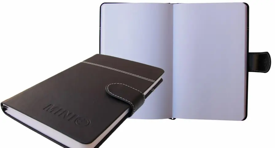 Libreta Journal Book con broche, Libreta de piel, Libreta de lujo