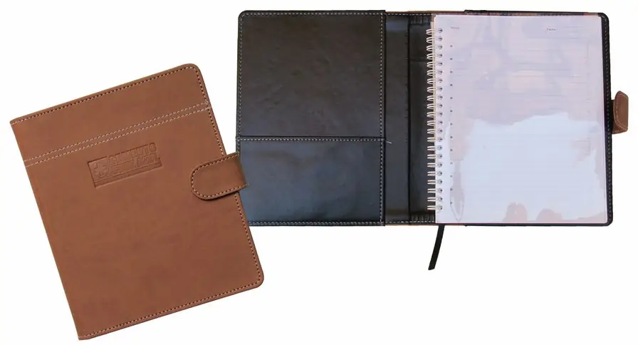 Cuaderno con broche, Cuadernos premium, Cuaderno en Vinipiel
