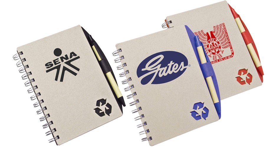 CUADERNO ECO 25 CON PLUMA - Cuadernos Ecológicos