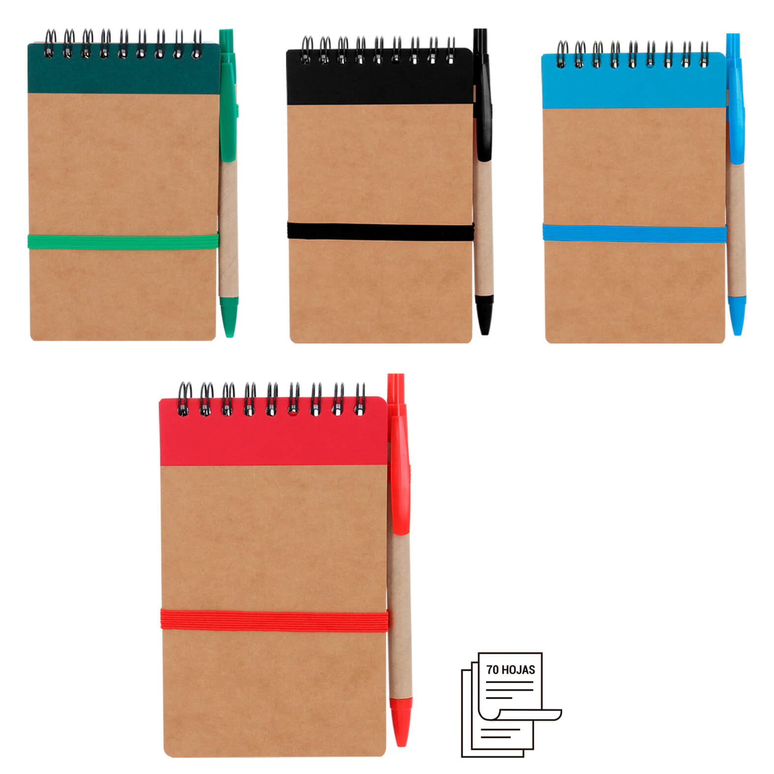 Libreta pocket - Cuadernos Ecológicos