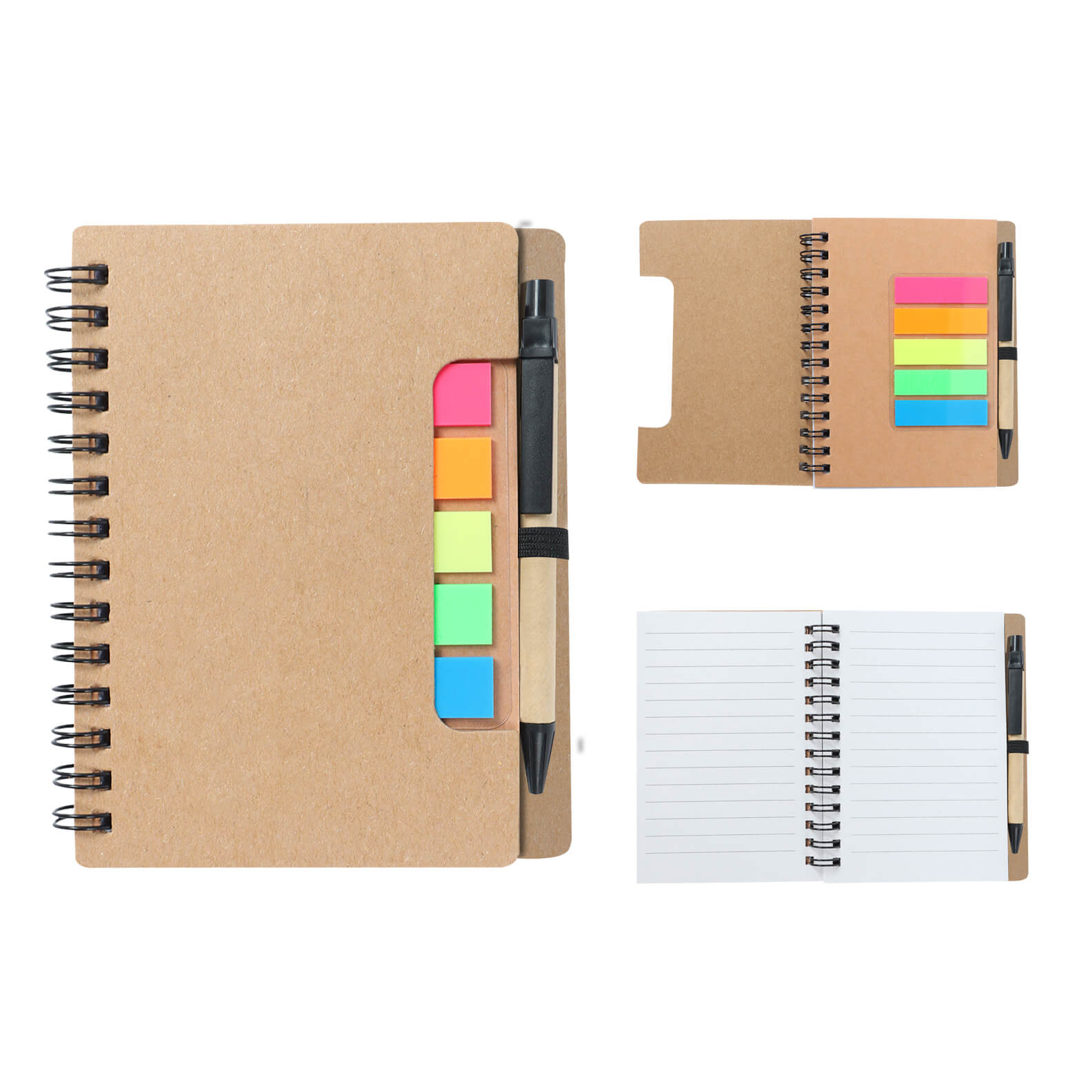 Mini libreta ecológica con espiral - Cuadernos Ecológicos