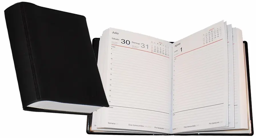 Agenda memorandum, Agendas de piel