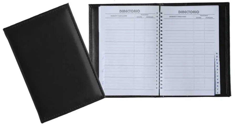 Directorio en curpiel, Directorios y agendas