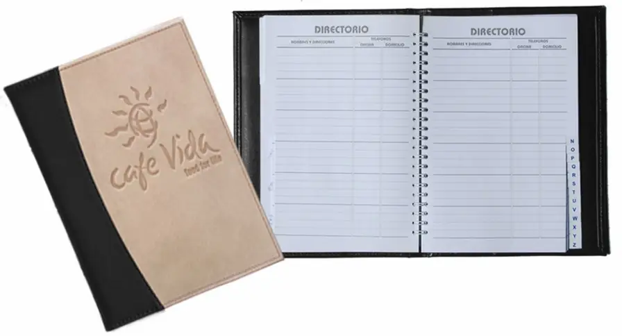Directorio secretarial, Cuadernos y libretas